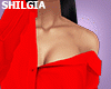 Red  Oversize Shirt