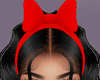 Lola Black Red Bow
