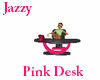Pink Modern Desk