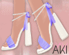 Aki Spring Heels Purple