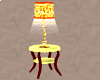 Illuminated Lamp w/Table