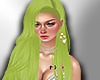 (MD) light green hair
