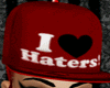 i e haters fitted cap