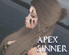 Sins Ashe Blond Half-Bun