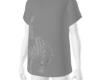 zebra graphic shirt