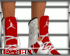 D| Red&White Jordan 6s