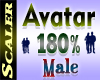 Avatar Resizer 180%