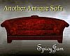 Another Antq Sofa Red