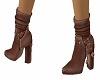 sexy brown ankle boots