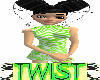 Twisted 60s lime