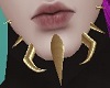 Chin Spikes Gold