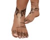 tribal tato feet
