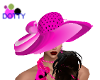 hot and wild pink hat