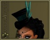 ~OA~ V. feather Hat Blue