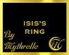 ISIS'S RING