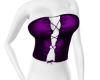 *B* Purple Leather Top