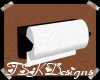 TSK-Paper Towel Rack Blk