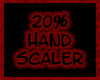 м| 20% Hand Scaler