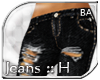 -BA- TumbleJeans : Blk H