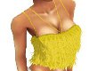 Feathering Yellow Top