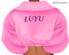 LUYU pink name  jacket