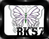 *BK*Butterfly wallart