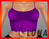Purp. basic cami tank