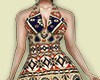 Dress Batik zigzag