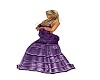 *MA*Purple Matern. Gown