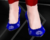 Uv Blue Heels Desing
