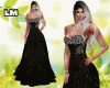 LM- Holiday Gown Black