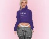H.O.E. Hoodie Purp