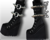 Spiked Goth boots