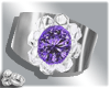 Purple White Diamond