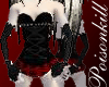 Studded Red Plaid Corset