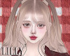 chiemi blonde bangs
