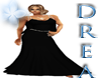 Drea Black Chrystal Gown