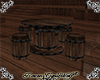 Country Barrel tables
