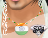 [SY]Indian flag neckleac