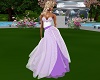 Wedding in Purple Gown