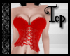 ∞ | Red Lace Corset