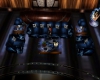 Blue Couch and Chair set