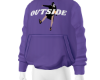 Outside Purple Sweater