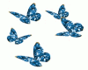 Sapphire Butterflies