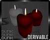 lDl Candles Hearts