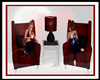 Crimson Coffee Chairs