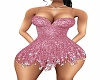 pink shine dress