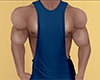 Teal Muscle Tank Top 8 (M)