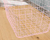 Pink Wire Basket