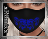 Face Mask Tribal Blue F
